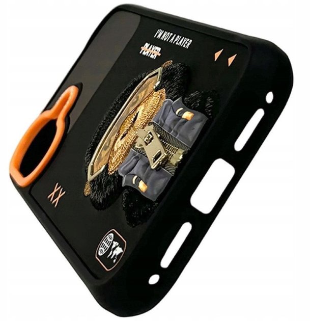 Etui plecki Nimmy Cool&Cute 2.0 Gorilla do iPhone 17 Black (6971080313868) - obraz 5