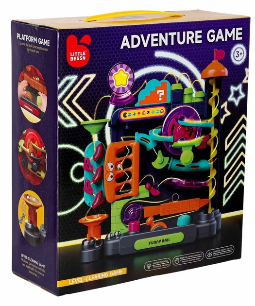 Трек для кульок KIK гра на спритність із перешкодами KX2951 (5903039768956) - зображення 1