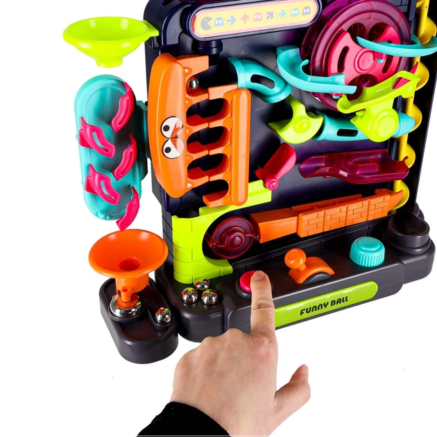 Трек для кульок KIK гра на спритність із перешкодами KX2951 (5903039768956) - зображення 13