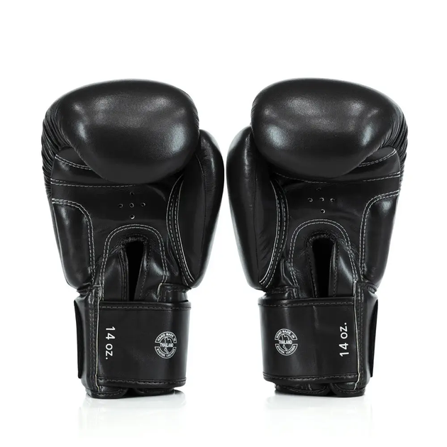 Рукавички боксерські з бинтами Fairtex Amateur BGV27 14 унцій, чорні - изображение 4