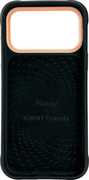 Etui plecki Nimmy Cool&Cute 2.0 Gorilla do iPhone 17 Pro Max Black (6971080313899) - obraz 4