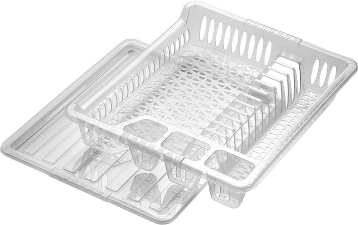 Suszarka do naczyń Orion Biała 46 x 37.5 x 8.5 cm (8694064005457) - obraz 3