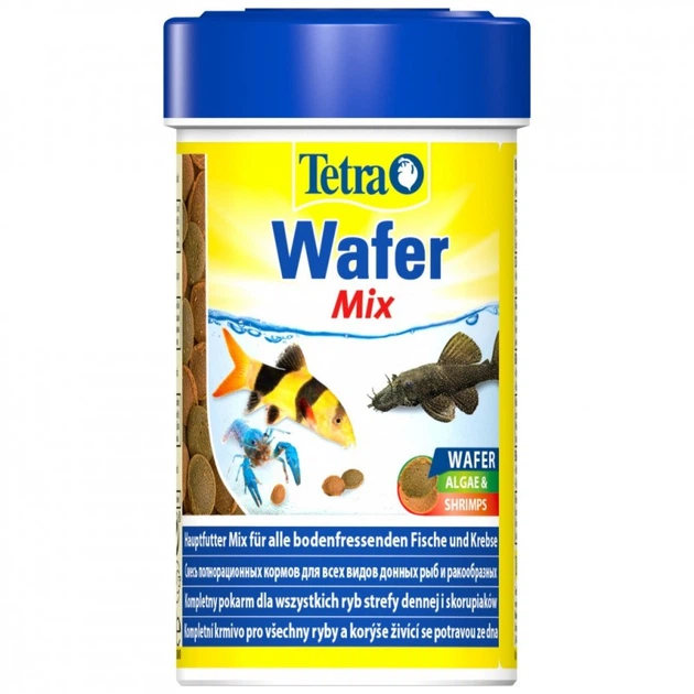 Корм для риб Tetra Wafer Mix для акваріумних донних риб 48 г (таблетки) (4004218812215) (322780) - Фото 2 Корм для риб Tetra Wafer Mix для акваріумних донних риб 48 г (таблетки) (4004218812215) (322780) - изображение 2