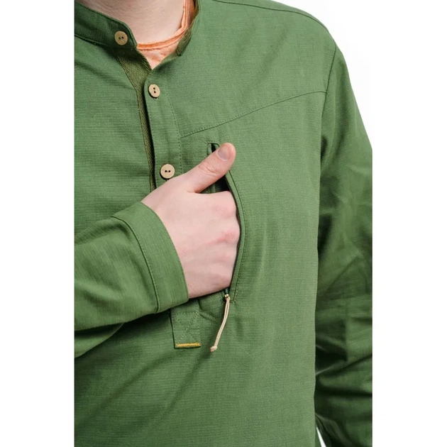 Сорочка Turbat Madeira Hemp Mns Bronze green XXL (100070909) - изображение 4