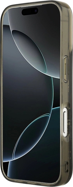 Панель Karl Lagerfeld Liquid Glitter Choupette Logo MagSafe для Apple iPhone 17 Pro Black (3666339504854) - зображення 5