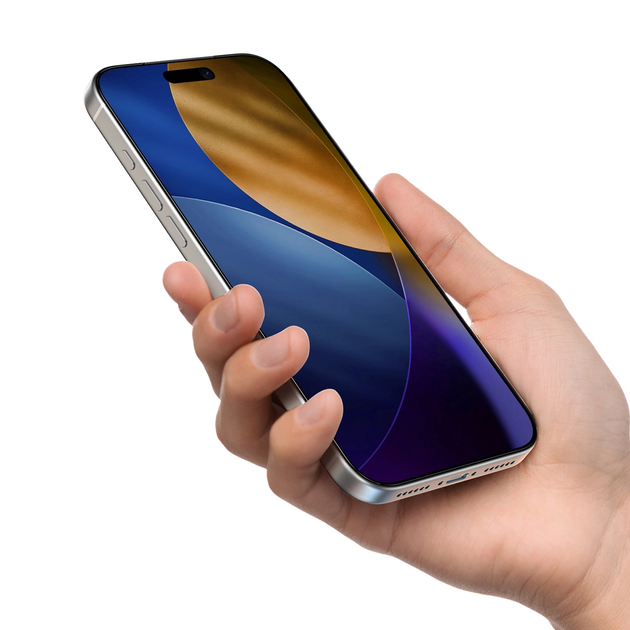 Szkło hartowane AMAZINGthing Titan Max FusionFilter 7 do Apple iPhone 17 Pro Max Transparent (4896238010241) - obraz 4