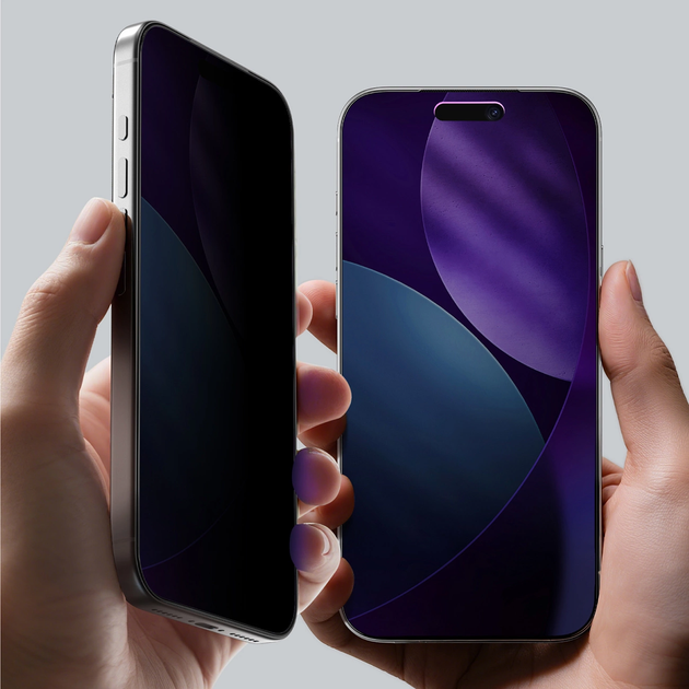 Szkło hartowane AMAZINGthing Titan Privacy FusionFilter 7 Privacy Tempered Glass do Apple iPhone 17 Air (4896238010180) - obraz 4