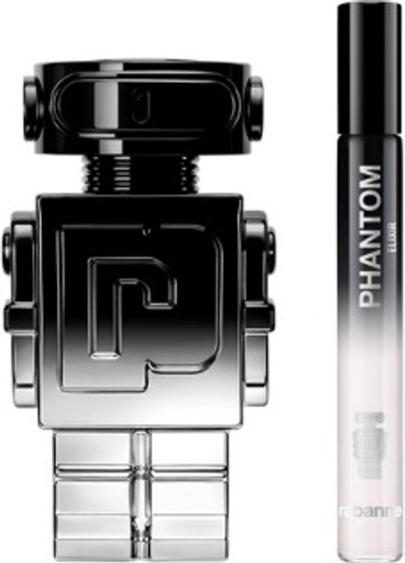 Набір для чоловіків Paco Rabanne Phantom Elixir Парфум 50 мл + Мініатюра Парфум 10 мл (3349668656516) - зображення 2