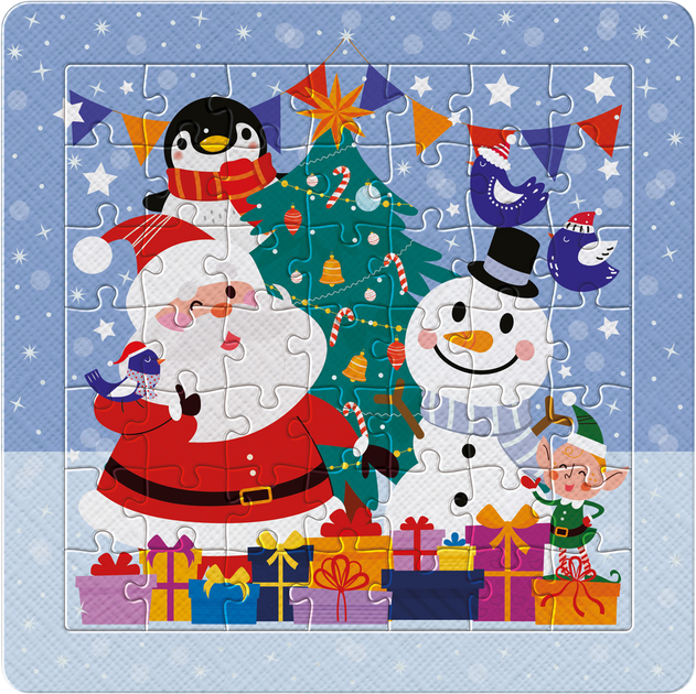 Пазли Interdruk Christmas Tree тришарові 49 деталей (376312) - зображення 2