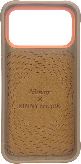 Панель Nimmy Tiger MagSafe для iPhone 17 Pro Light Brown (6971080316067) - зображення 4