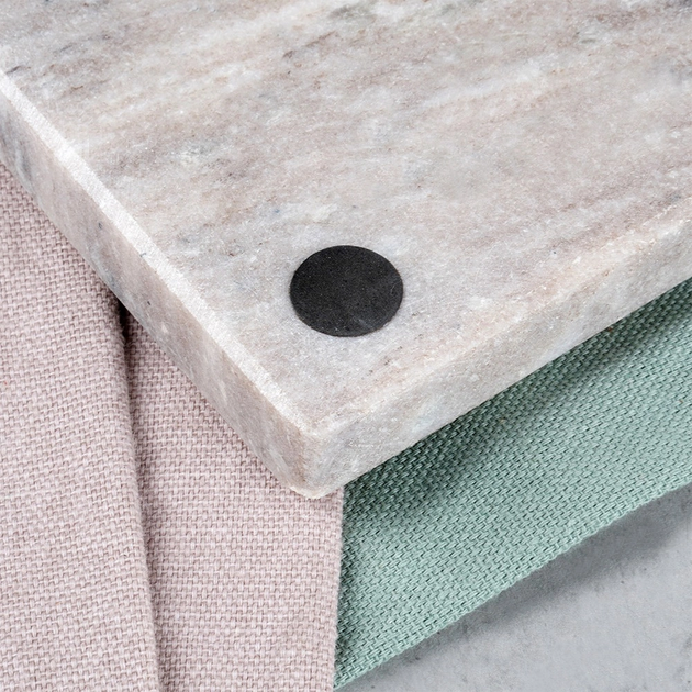 Deska do krojenia i serwowania Vilde marmurowa Beżowa 40 x 20 cm (8720573611671) - obraz 8