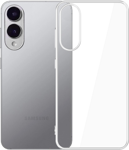 Etui 3MK Clear Case do Samsung Galaxy S25 Edge Transparent (5903108643542) - obraz 1