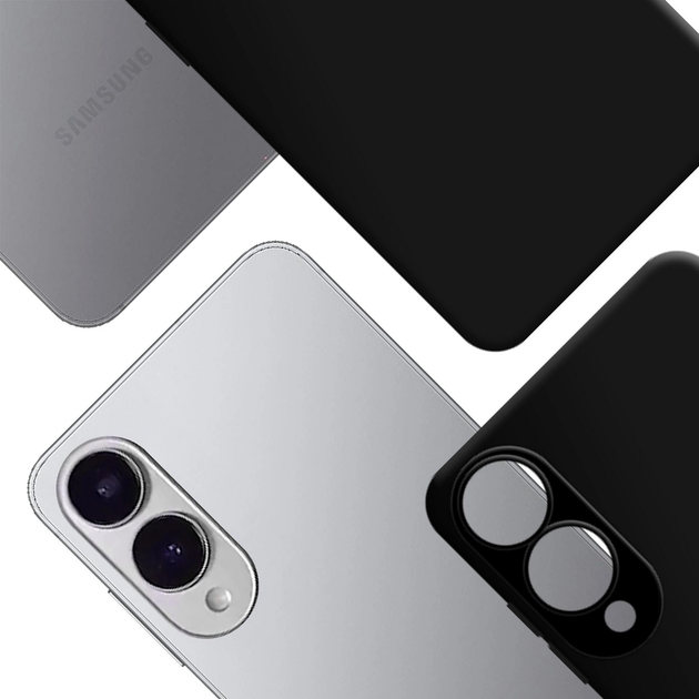 Etui 3MK HARDY MagSilicone do Samsung Galaxy S25 Edge Black (5903108661294) - obraz 4