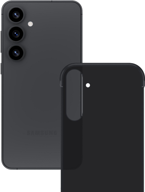 Etui 3MK Just20g Matt Case do Samsung Galaxy S25 Black (5903108629065) - obraz 2