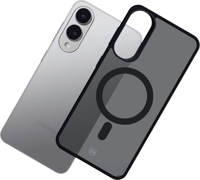 Панель 3MK Smoke MagCase для Samsung Galaxy S25 Edge Black (5903108651844) - зображення 4