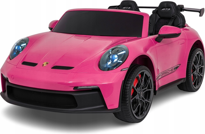 Електричний автомобіль для дітей Porsche 911 GT3 MP4 Рожевий (5903864985535) - зображення 2