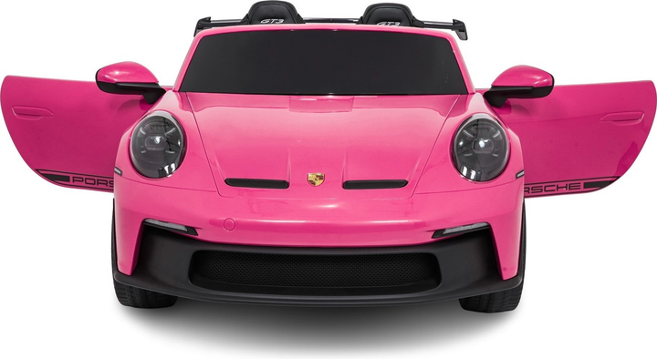 Електричний автомобіль для дітей Porsche 911 GT3 MP4 Рожевий (5903864985535) - зображення 3