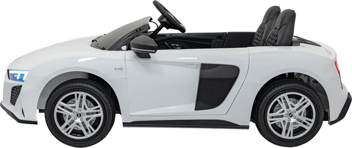 Електричний автомобіль для дітей Audi Spyder R8 Lift Білий (5903864944457) - зображення 4