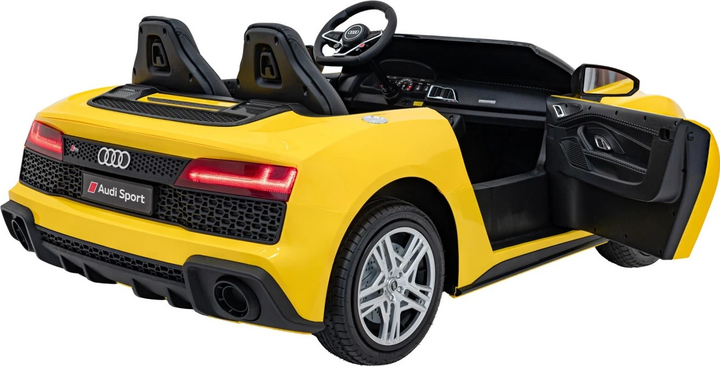 Електричний автомобіль для дітей Audi Spyder R8 Lift Жовтий (5903864944426) - зображення 7