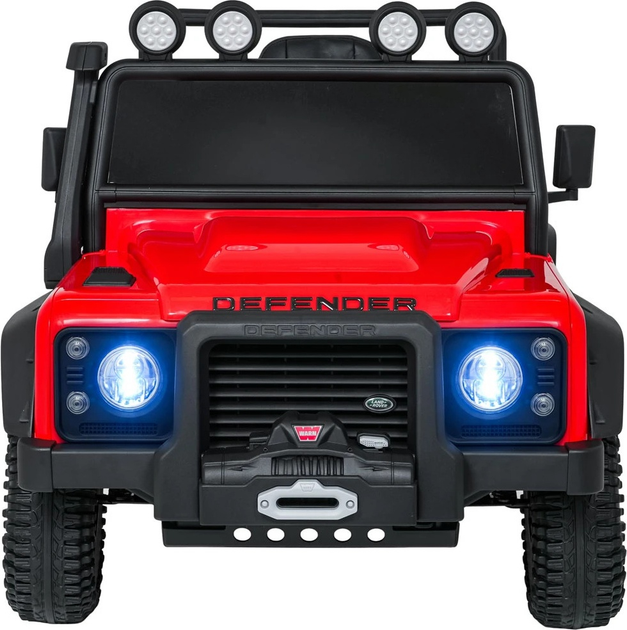 Електричний автомобіль для дітей Land Rover Defender 110 SVX Concept Червоний (5903864984736) - зображення 2