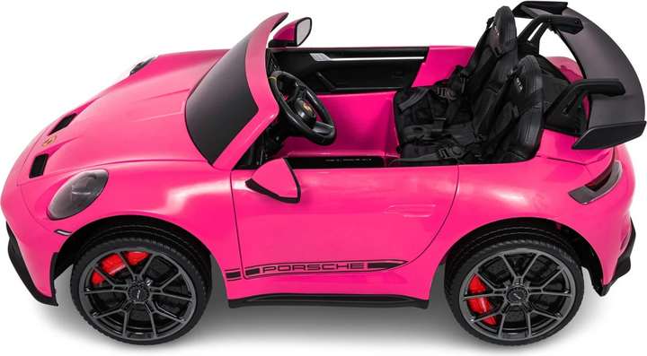 Електричний автомобіль для дітей Porsche 911 GT3 Strong MP4 Рожевий (5903864985450) - зображення 6
