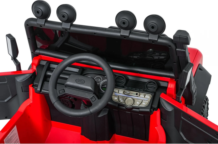 Електричний автомобіль для дітей Land Rover Defender 110 SVX Concept Червоний (5903864984736) - зображення 14