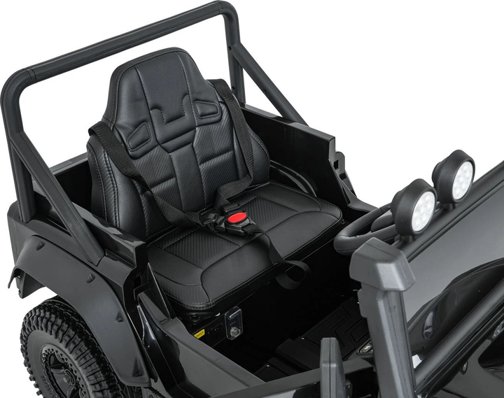 Електричний автомобіль для дітей Land Rover Defender 110 SVX Concept Чорний (5903864984729) - зображення 15