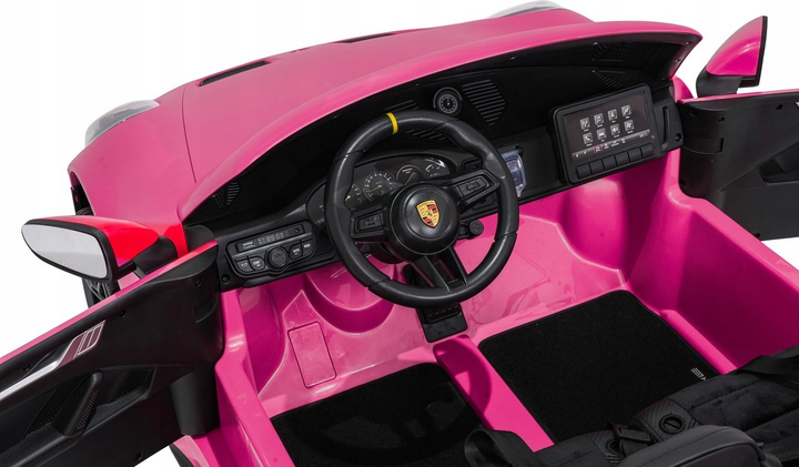 Електричний автомобіль для дітей Porsche 911 GT3 Strong Рожевий (5903864985498) - зображення 4