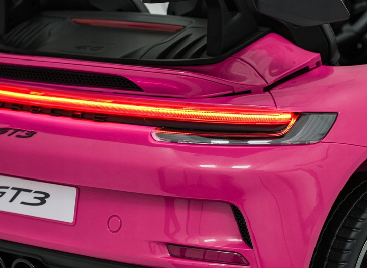 Електричний автомобіль для дітей Porsche 911 GT3 Strong Рожевий (5903864985498) - зображення 15