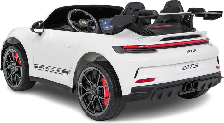 Електричний автомобіль для дітей Porsche 911 GT3 Strong MP4 Білий (5903864985467) - зображення 8