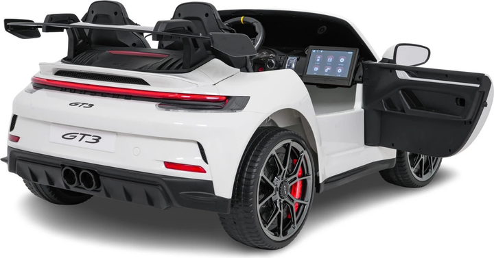 Електричний автомобіль для дітей Porsche 911 GT3 Strong MP4 Білий (5903864985467) - зображення 10