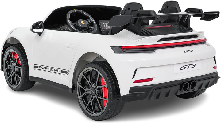 Електричний автомобіль для дітей Porsche 911 GT3 Strong Білий (5903864985504) - зображення 2