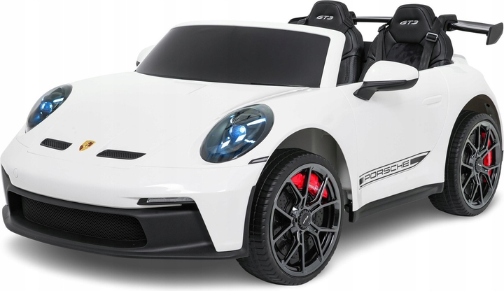 Електричний автомобіль для дітей Porsche 911 GT3 Білий (5903864985580) - зображення 2