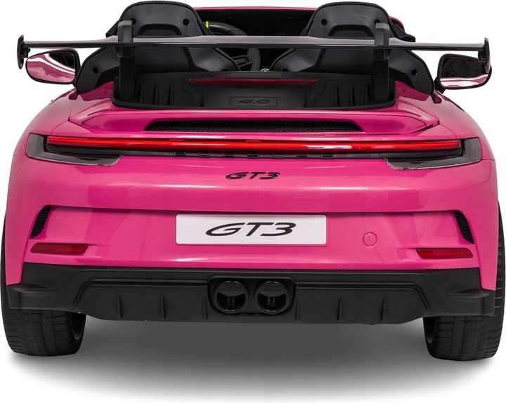 Електричний автомобіль для дітей Porsche 911 GT3 Рожевий (5903864985573) - зображення 7