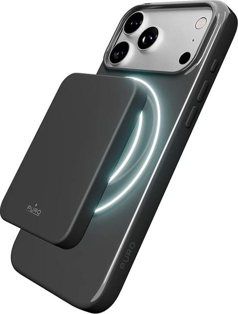 Etui plecki Puro Pulse do iPhone 17 Pro Black (8018417528088) - obraz 3