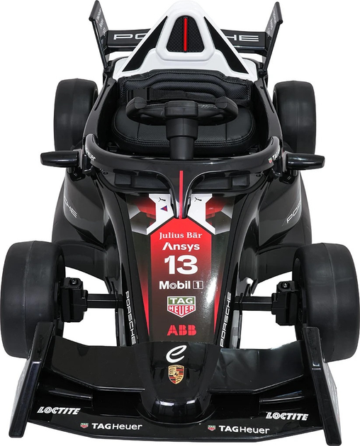 Електричний автомобіль для дітей Porsche Болід Формули E Червоний (5903864977585) - зображення 9