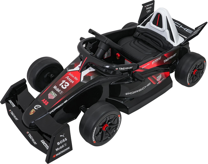 Електричний автомобіль для дітей Porsche Болід Формули E Червоний (5903864977585) - зображення 14