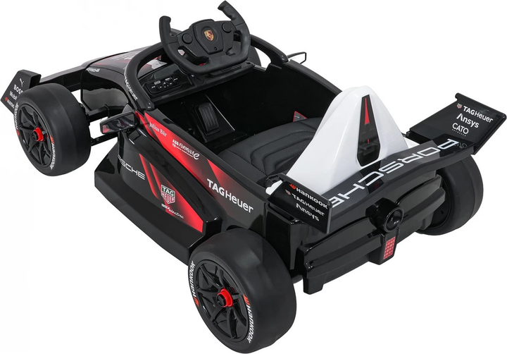 Електричний автомобіль для дітей Porsche Болід Формули E Червоний (5903864977585) - зображення 15