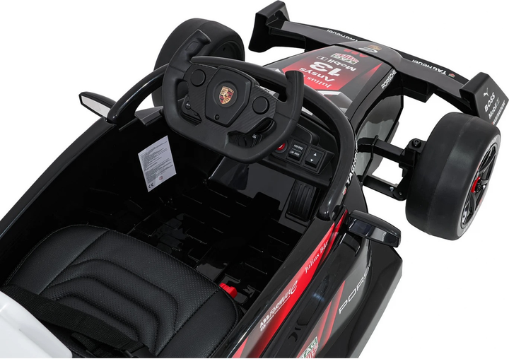 Електричний автомобіль для дітей Porsche Болід Формули E Червоний (5903864977585) - зображення 17
