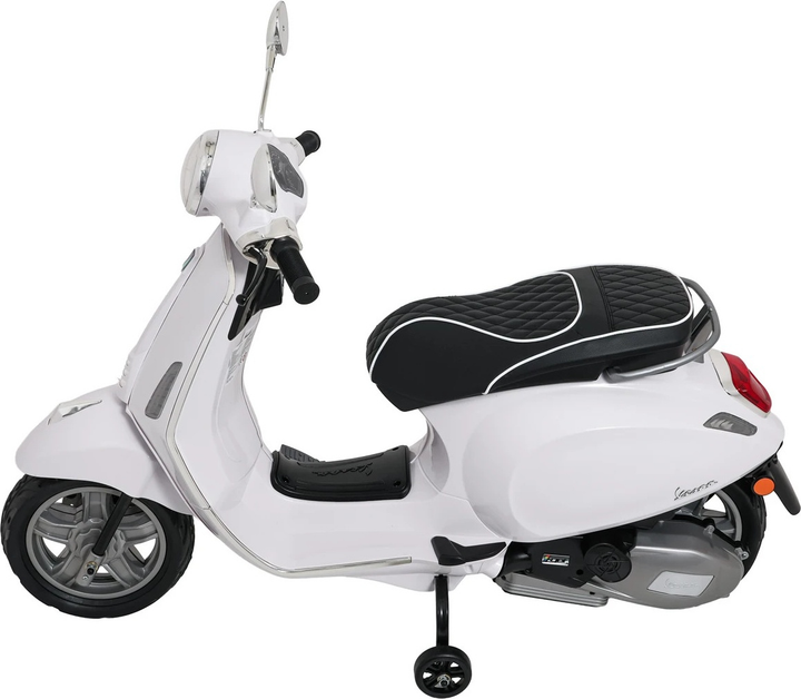 Електричний скутер для дітей Vespa Roma Білий (5903864984675) - зображення 5