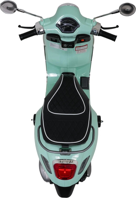 Електричний скутер для дітей Vespa Roma Зелений (5903864984651) - зображення 10