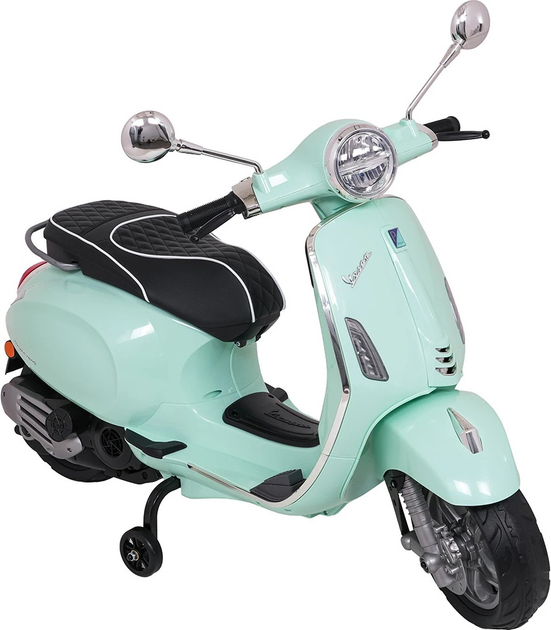 Електричний скутер для дітей Vespa Roma Зелений (5903864984651) - зображення 11