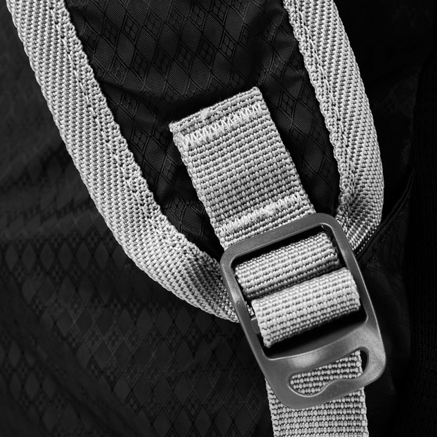 Рюкзак туристичний Spokey Hidden Peak Чорно-сірий (5902693285274) - зображення 10