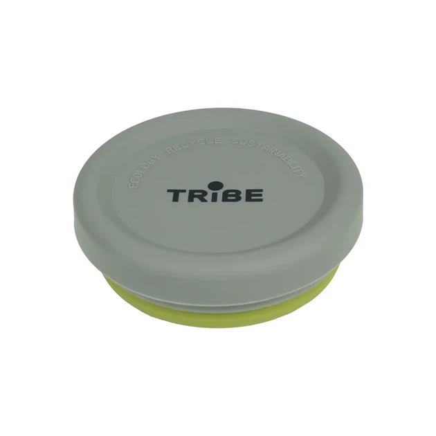 Стакан складной силиконовый с крышкой Tribe 200 мл T-FF-0001 olive - изображение 3