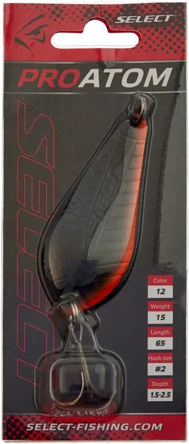 Блесна Select ProAtom 15.0g 65mm #12 - изображение 2