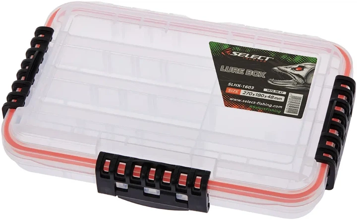 Коробка Select Lure Box SLHX-1603 27х18х4.8cm - Фото 1 Коробка Select Lure Box SLHX-1603 27х18х4.8cm - изображение 1