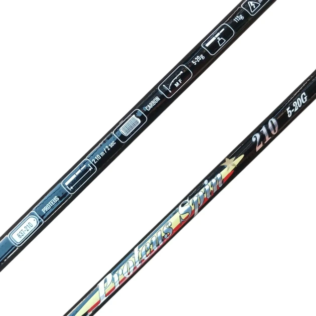 Спиннинговое удилище MiFiNe Proteus Spin 240 тест 5-20 г Carbon 2.4 м - изображение 4