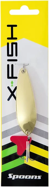 Блесна колеблющаяся X-Fish Blitz 15.5g #02 Gold - изображение 2