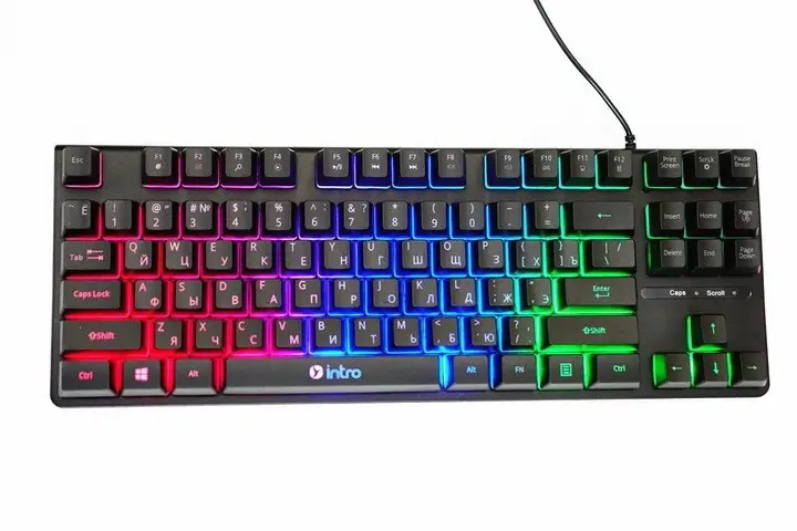Игровая клавиатура Intro DX 750 с RGB-подсветкой - изображение 4
