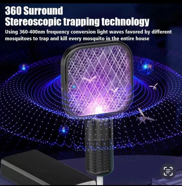 USB-ловушка от комаров электрический шок УФ-свет - изображение 5